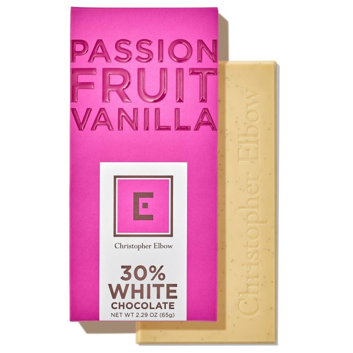 Passion Fruit Vanilla White Chocolate Bar