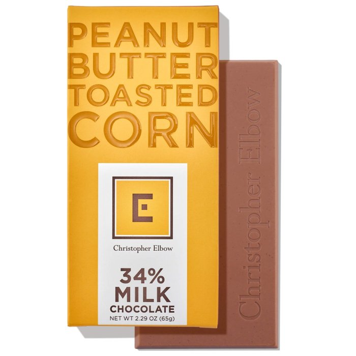 Peanut Butter and Toasted Corn Milk Chocolate Bar